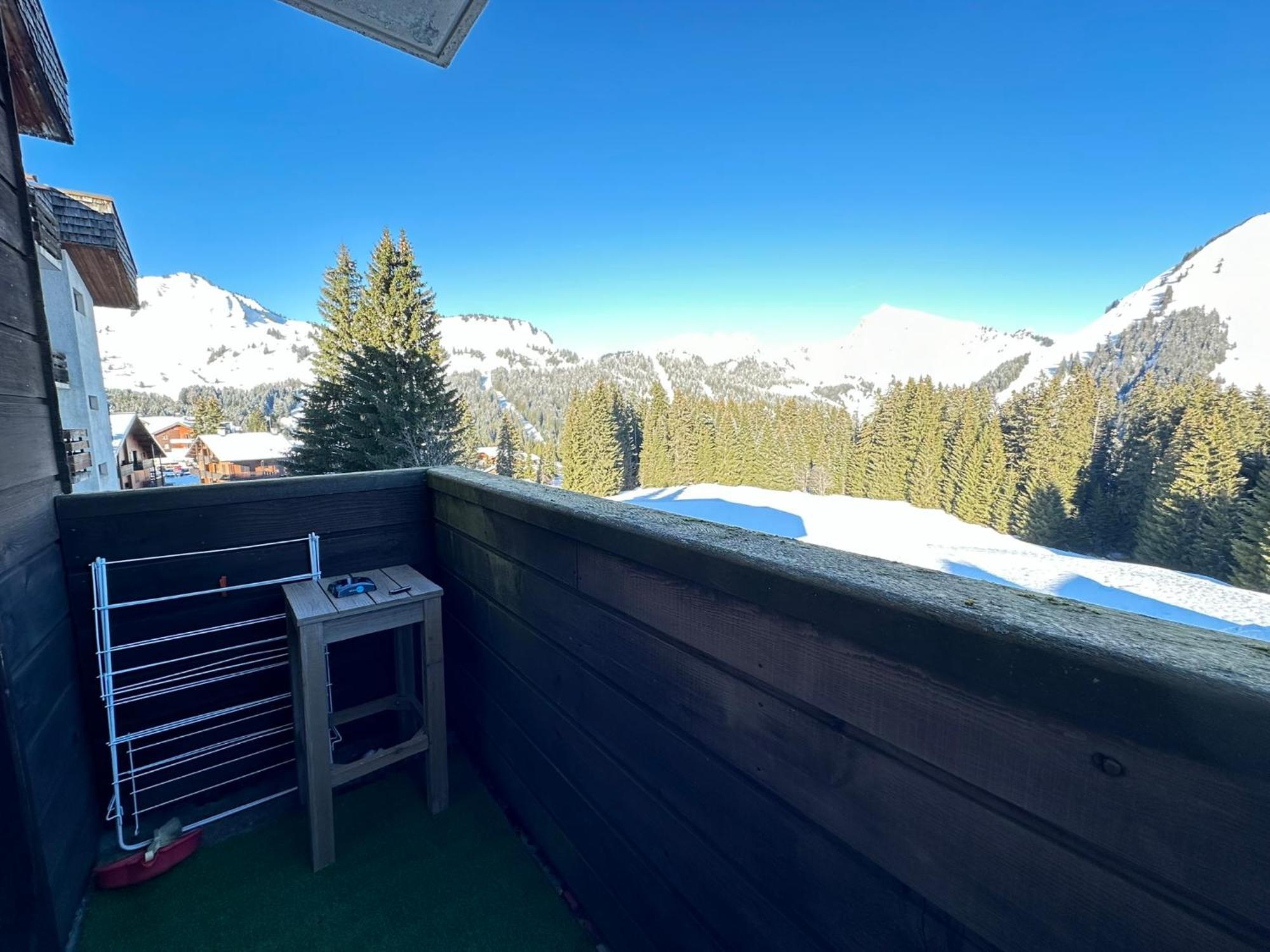 Studio Au Coeur Du Praz-De-Lys - Les Pralyssimes Le Praz de Lys Dış mekan fotoğraf